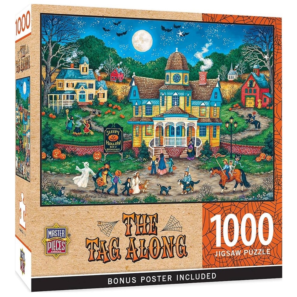 Master Pieces ~Bundle 3/$20~ 1000 Piece Puzzle Bonnie White The Tag Along